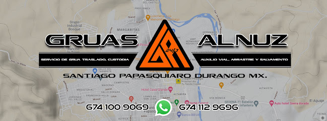 Negocio Grúas Alnuz Santiago Papasquiaro