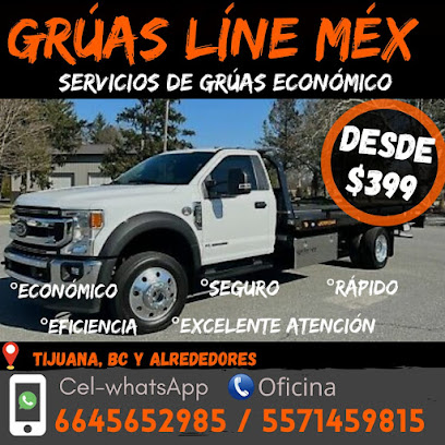 Negocio Grúas Económicas En Tijuana Mx
