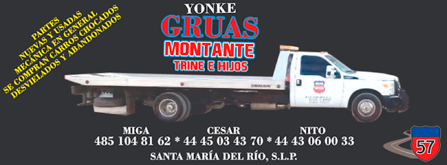 Negocio Gruas Y Yonke Montante
